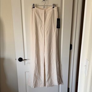 Tuckernuck Crepe wide leg trousers size 6 NWT